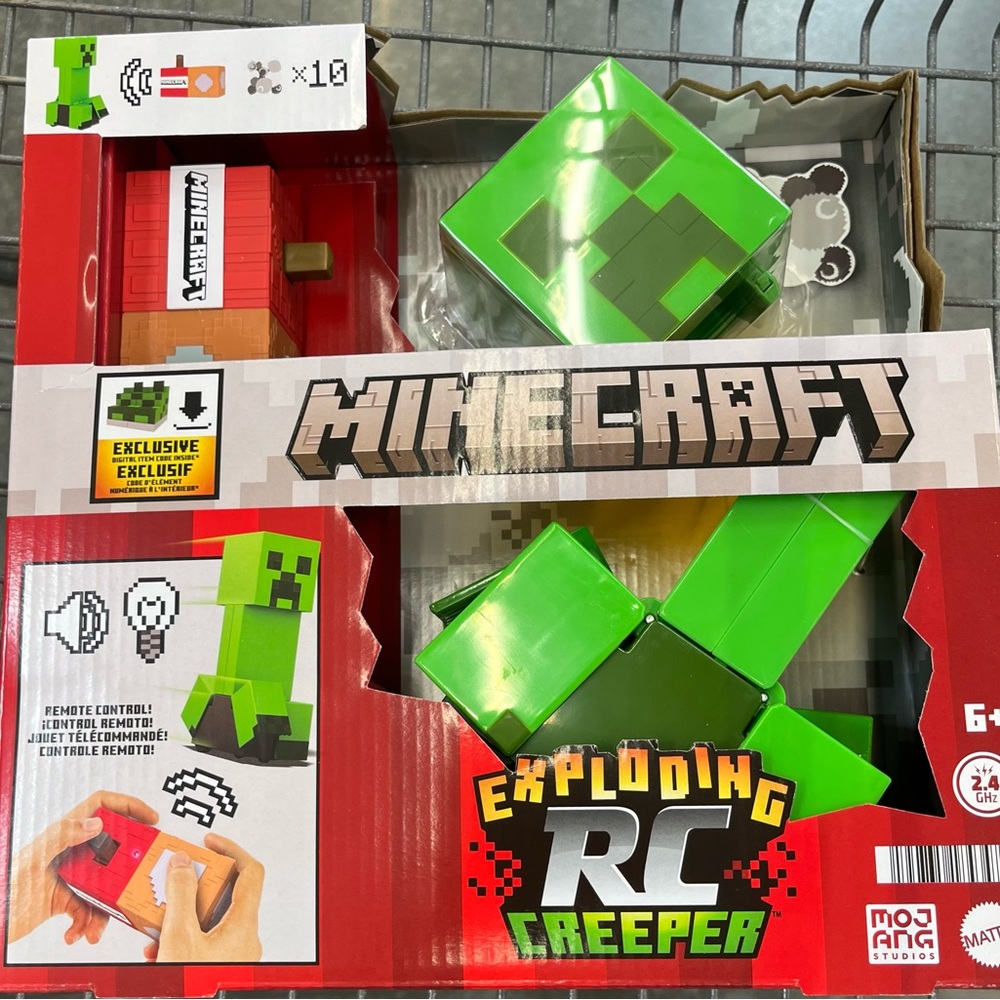 Minecraft Exploding RC Creeper